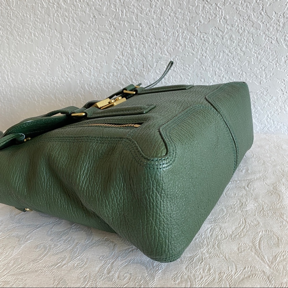 3.1 PHILLIP LIM Mediums Pashli leather tote dark green - Picture 3 of 11